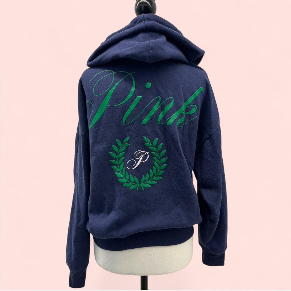 VS Pink Fleece Zip Hoodie